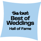 The Knot Best of Weddings Hall of Fame - 2024 Pick